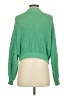 BP. 100% Cotton Solid Green Turtleneck Sweater Size S - photo 2