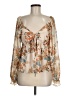 Unbranded Tan Long Sleeve Blouse Size M (estimated) - photo 1