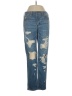 American Eagle Outfitters Hearts Blue Jeans Size 0R - photo 1