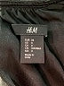 H&M 100% Polyester Solid Black Casual Dress Size 4 - photo 7