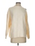 Unbranded 100% Acrylic Color Block Ivory Turtleneck Sweater Size S - photo 1