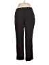 Investments 100% Polyester Solid Black Dress Pants Size 14 (petite) - photo 1