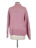 LC Lauren Conrad Solid Pink Turtleneck Sweater Size M - photo 2