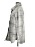 Tahari Plaid Gray Coat Size M - photo 5