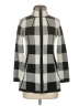 Adrienne Vittadini Checkered-gingham Gray Coat Size XS (estimated) - photo 1