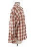 Roxy 100% Cotton Brown Long Sleeve Button-Down Shirt Size M - photo 4