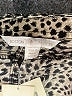Boston Proper 100% Polyester Animal Print Silver Casual Pants Size 2 - photo 4