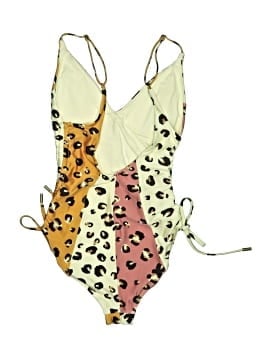 Red Carter One Piece Swimsuit (view 2)