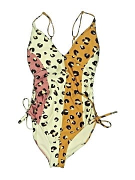 Red Carter One Piece Swimsuit (view 1)