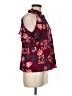 Moa Moa Burgundy Sleeveless Blouse Size M - photo 4