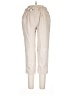 OAK + FORT Solid Ivory Casual Pants Size L - photo 1