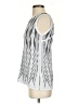 St. John Silver Sleeveless Top Size S - photo 5