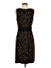 MICHAEL Michael Kors Graphic Brown Casual Dress Size S - photo 2