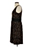 MICHAEL Michael Kors Graphic Brown Casual Dress Size S - photo 5