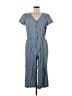 Andrea Iyamah 100% Polyester Blue Jumpsuit Size M - photo 1
