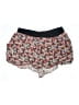 Hype 100% Rayon Floral Red Shorts Size L - photo 1