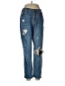 Forever 21 100% Cotton Hearts Blue Jeans Size M - photo 1
