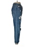 Forever 21 100% Cotton Hearts Blue Jeans Size M - photo 4