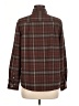 North River Outfitters 100% Polyester Tweed Brown Long Sleeve Blouse Size M - photo 2