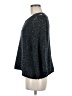 Free People Tweed Gray Blue Pullover Sweater Size M - photo 5