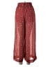 Lulus 100% Polyester Polka Dots Red Casual Pants Size S - photo 2