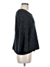 Free People Tweed Gray Blue Pullover Sweater Size M - photo 4