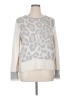 Tribal Animal Print Ivory Pullover Sweater Size XL - photo 1