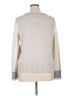 Tribal Animal Print Ivory Pullover Sweater Size XL - photo 2