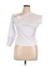 Unbranded White 3/4 Sleeve Blouse Size L - photo 1
