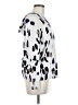 Nic + Zoe 100% Cotton Animal Print White Pullover Sweater Size M - photo 4