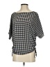 MICHAEL Michael Kors 100% Polyester Houndstooth Black 3/4 Sleeve Blouse Size S - photo 1