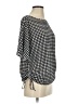 MICHAEL Michael Kors 100% Polyester Houndstooth Black 3/4 Sleeve Blouse Size S - photo 4