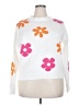 Unbranded Floral White Pullover Sweater Size XXL - photo 1