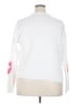 Unbranded Floral White Pullover Sweater Size XXL - photo 2