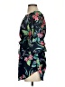 Blush 100% Polyester Floral Black Blue Cocktail Dress Size S - photo 5