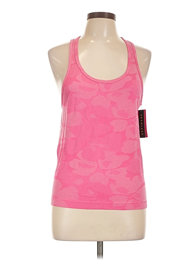 Ryka Tank Top Pink Halter Neckline Tops
