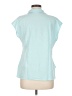 Unbranded Teal Sleeveless Button-Down Shirt Size M (estimated) - photo 2