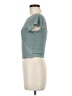 Shein Teal Short Sleeve Top Size 6 - photo 5