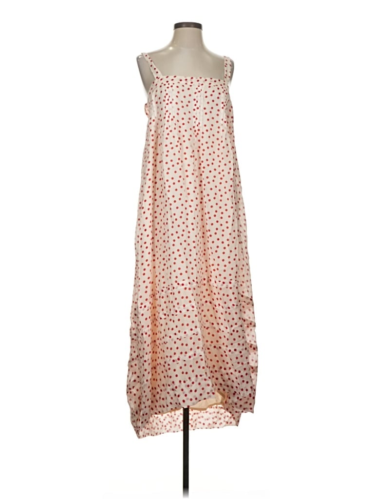 Pre-owned Jcrew Casual Dress In White