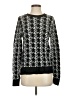 Lou & Grey Houndstooth Black Pullover Sweater Size S - photo 1