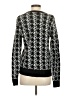 Lou & Grey Houndstooth Black Pullover Sweater Size S - photo 2