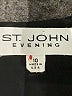 St. John Collection Black Cocktail Dress Size 10 - photo 6
