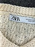 Zara Ivory Sleeveless Button-Down Shirt Size S - photo 7
