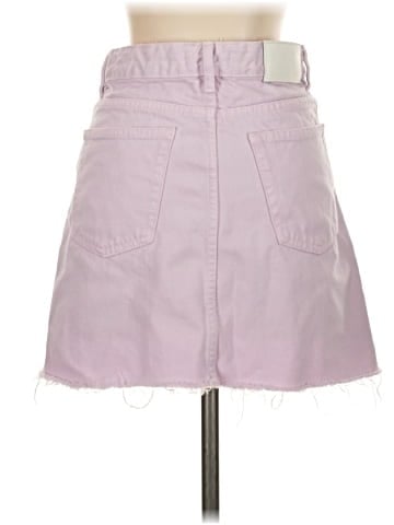 Zara TRF Denim Skirt (view 2)