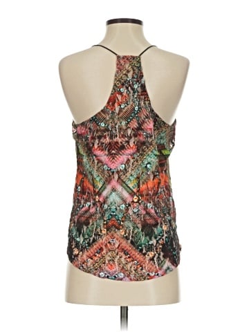 Lavender Brown Sleeveless Blouse (view 2)