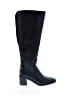 27 EDIT 100% Leather Black Boots Size 5 (wide) - photo 1