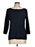 Talbots Black 3/4 Sleeve Top Size M - photo 1