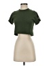 Set Active 100% Cotton Green Short Sleeve Turtleneck Size XS - photo 1