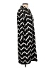 Donna Morgan Chevron-herringbone Black Casual Dress Size 10 - photo 4