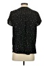 Hilary Radley 100% Polyester Stars Black Short Sleeve Blouse Size S - photo 2